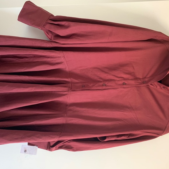 En Saison Button Down Shirt Dress - Picture 2 of 6